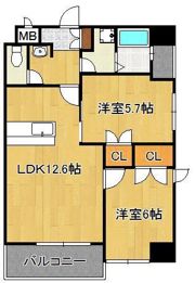 HN石坪の間取り画像