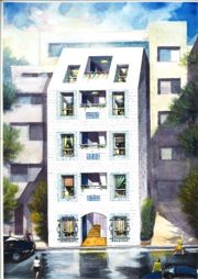 仮称・蛎殻町新築マンションの外観画像
