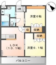 Gently麻生田の間取り画像