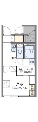 レオパレスドエール28の間取り画像