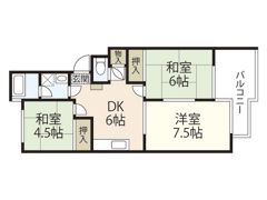 Casa井口Aの間取り画像