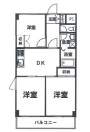 ブルームライフ市川の間取り画像