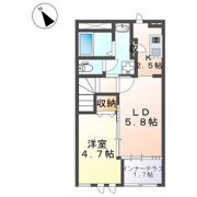 モルガンBの間取り画像