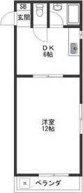 昭栄コーポラスの間取り画像