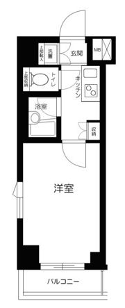 ルーブル西蒲田の間取り画像