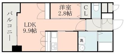 シャトー・デュ・アーサーの間取り画像