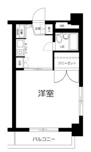 ビッグヴァンステイツ伊勢佐木南第2の間取り画像