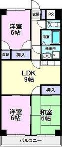 パークヒルズの間取り画像