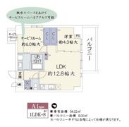 Wood River 新大阪の間取り画像
