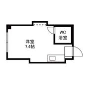 中の島サンプラザの間取り画像