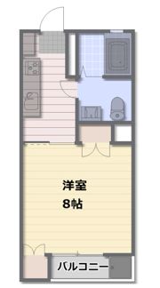 ライフインアカマの間取り画像