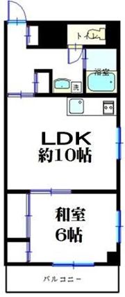 ラポール南太田の間取り画像