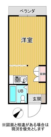 リバーヒルズⅠの間取り画像