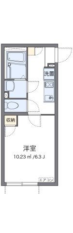 クレイノ新町西の間取り画像