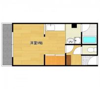 カーサツルミの間取り画像