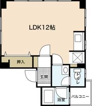ロックキャッスルの間取り画像