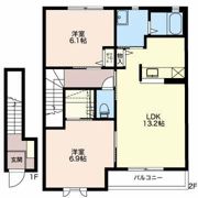 シャルマン小杉の間取り画像