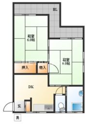 愛宕ハウスの間取り画像