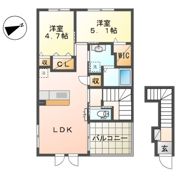 アルヴィータの間取り画像