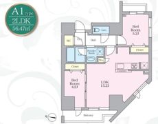 アーバンノット原宿の間取り画像