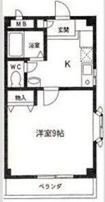 ボヌール・川上の間取り画像