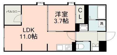 テラーサ壱番館の間取り画像