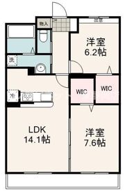黒門の間取り画像