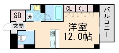 Xing CUBE ONEの間取り画像