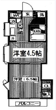 ラヴィ一越の間取り画像