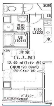 プレーマ南千住(ﾌﾟﾚｰﾏﾐﾅﾐｾﾝｼﾞｭ)の間取り画像