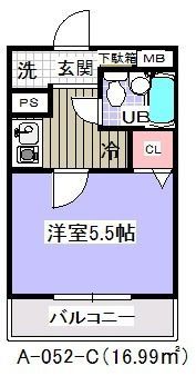 ローズガーデンA52(A-052)の間取り画像