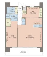プレジオ北浜の間取り画像