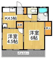 ストロベリーの間取り画像