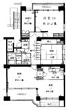 大倉山ハイム6号棟の間取り画像