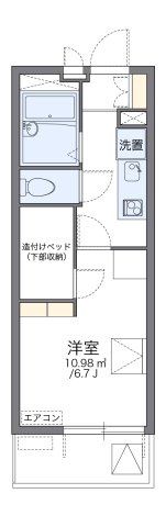 レオパレス原木の間取り画像