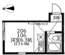 ユナイト北加瀬ラムズゲートの間取り画像