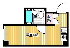堀江グリーンハイツの間取り画像