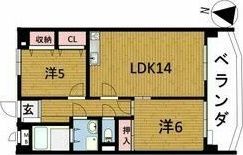 ファミール共栄の間取り画像