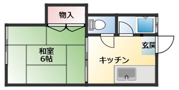 クレッシェンドⅥの間取り画像