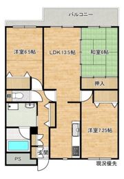 メゾン宍道湖の間取り画像
