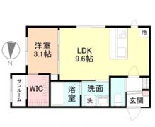 Mont blanc四ツ葉町の間取り画像