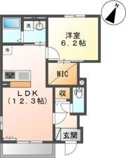 アレイナ ヒルズの間取り画像