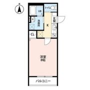 シャルム桜ヶ丘の間取り画像