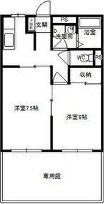 クローバーハイツの間取り画像