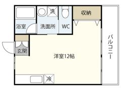 白樺マンションの間取り画像