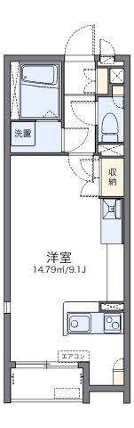 レオネクストカサベルテの間取り画像