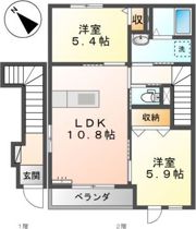 ガーデンコートの間取り画像