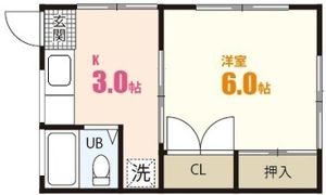 上原寮の間取り画像