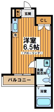 HATSUDAI FLATの間取り画像