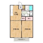 ヒルズコート木之庄Ⅱの間取り画像